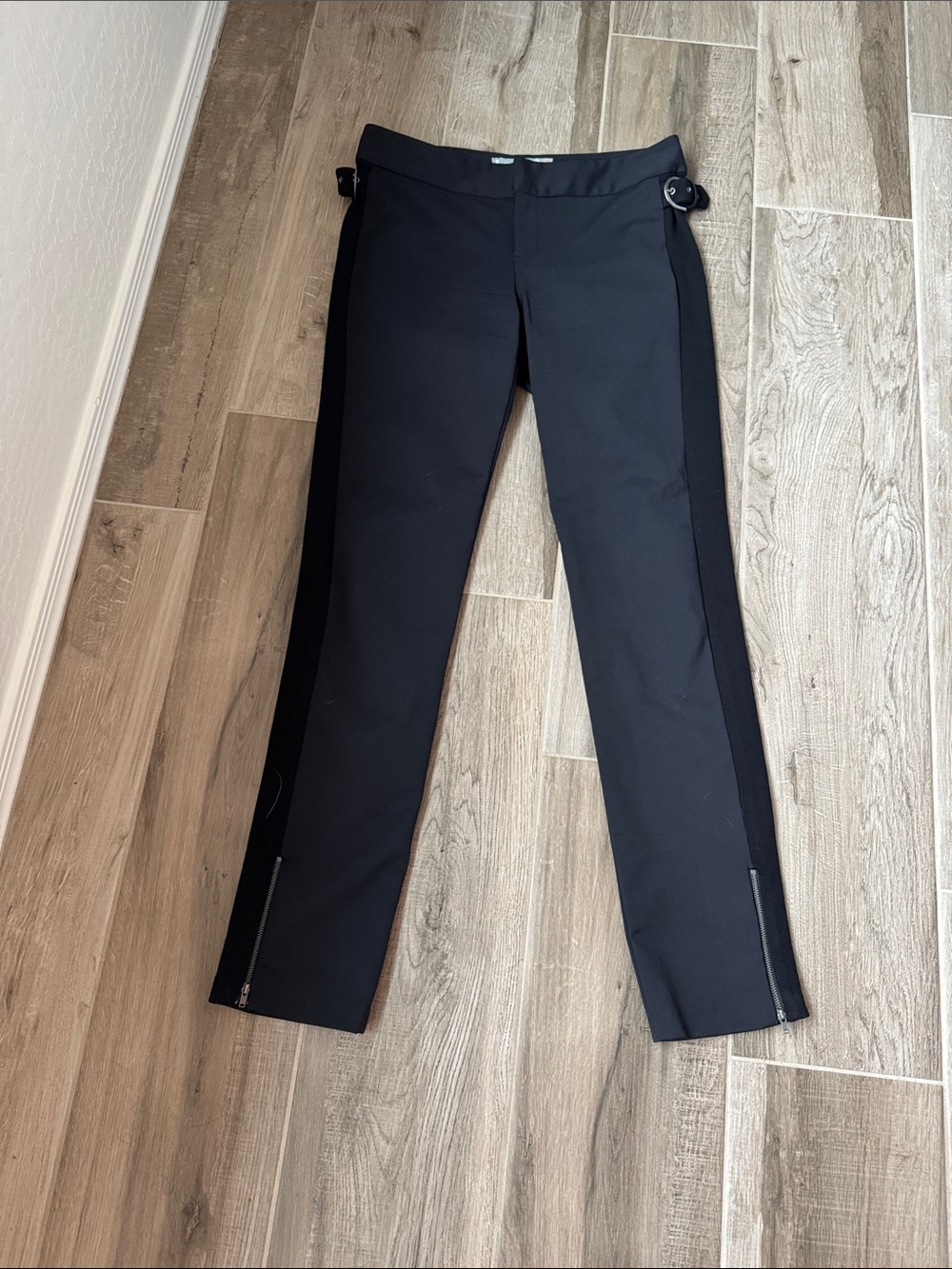 LAMB SP 08 side buckle ankle zip 10 pants